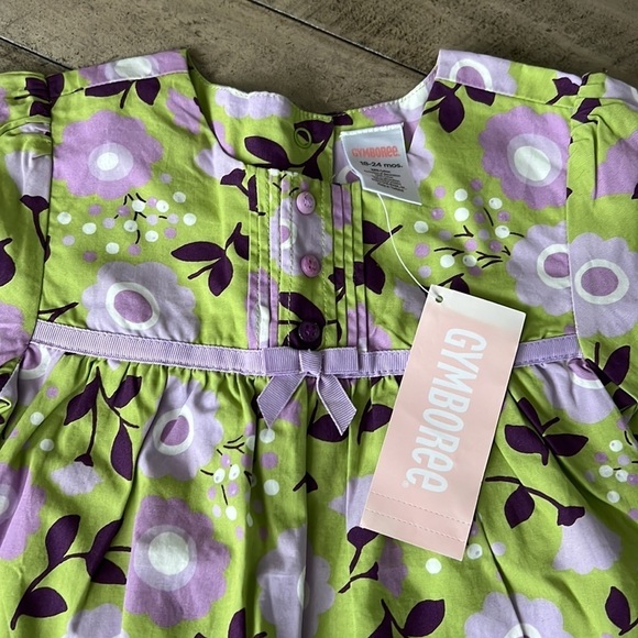 Gymboree Fall Floral Top Size 18 24 months NWT - Picture 3 of 8